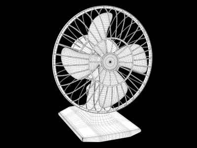 Small Fan 3D model