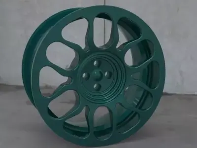 Car Rim 1 Low-poly 3D model purchase