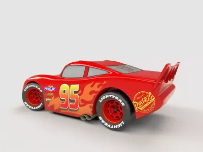 Lightning McQueen  3D model