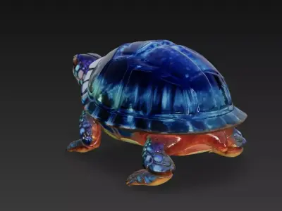 turtle - Christmas Creations 3D print model