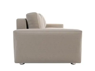 Sofa modern Low-poly 3D model