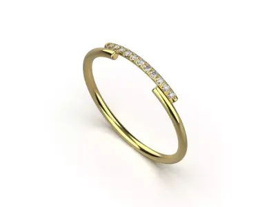  ring code 353 3D print model