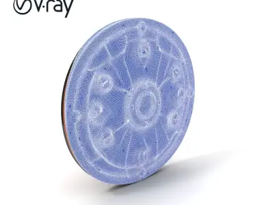 Medieval Wooden Shield Model Pack Low-poly 3D model