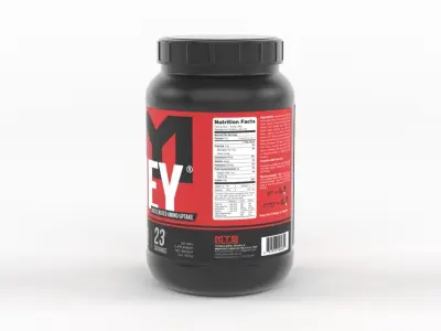 Protein Powder 3D model