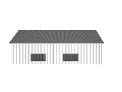 Barndominium House 96 -Archimple LLC 3D model