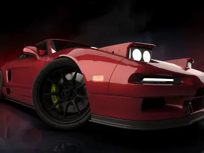 NSX1992 sports car 3D model