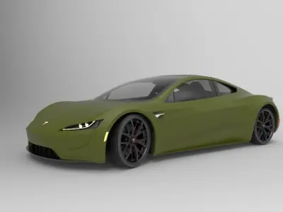 Tesla Roadster 2020 3D model