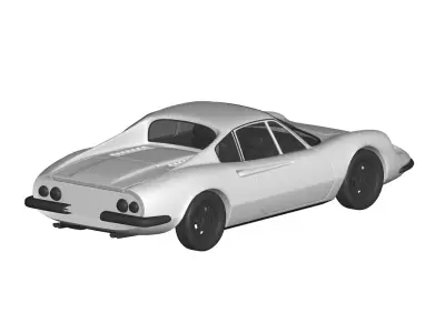 Ferrari Dino 3D model
