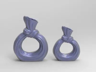 CHELITY MODERN DECORATIVE VASE 3D model
