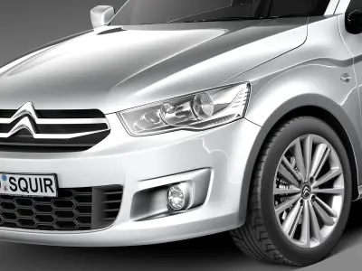 Citroen C-Elysee 2013 3D model