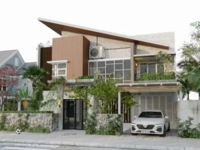 Exterior Villa Model  3D model