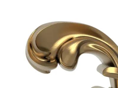  decorative pattern ready for 3D printing 3D model