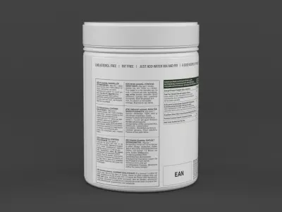 Protein Powder 3D model 180