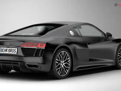 Audi R8 V10 2016 3D model