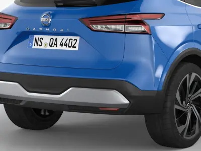 Nissan Qashqai 2022 3D model