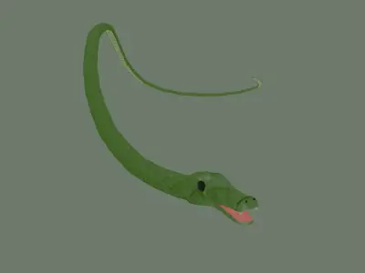 Snake 3D model