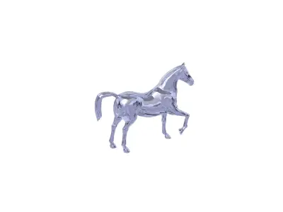 horse statue decorative 3D print model