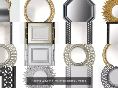 Roberto Giovannini mirror collection