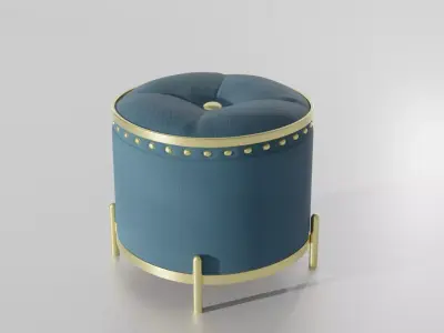 Fancy Stool 3D model