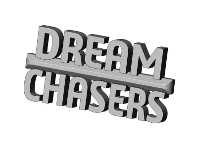 Dream chasers onlay relief 3D print model