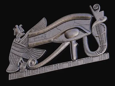 Eye of Ra for CNC Router and 3D print model
