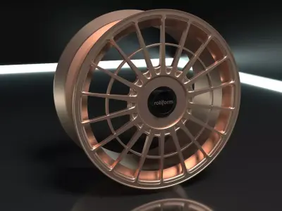 Rotiform Wheel 3D model by nosevicartur