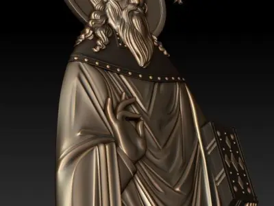 Saint Rafael 3d model 3D model