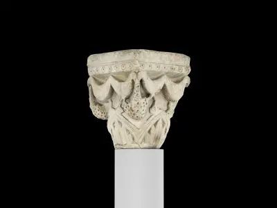 Capital 1 Low-poly 3D model