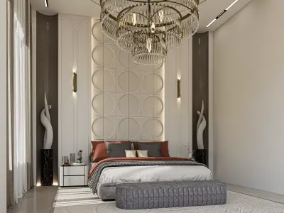 bedroom interior   3D model