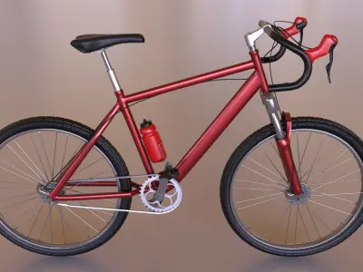 3D Bicycle Model 3D model