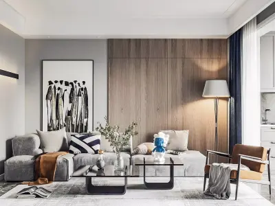 Luxury apartment 28 3D model