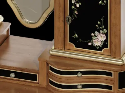Classic dressing table 3D model