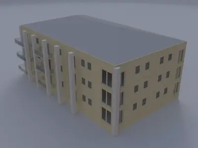 Buildingmoderngeneric8 3D model