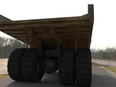 Dump Truck 3D model