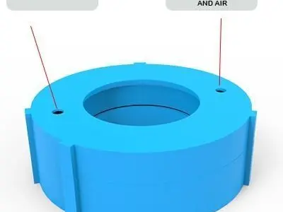 Truck Tire Mold 3D print model