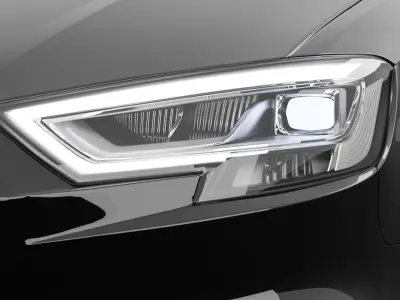 2016 Audi A3 S3 8V 3D model