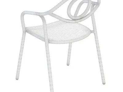 emu ZAHIR Easy Armchair 3D model