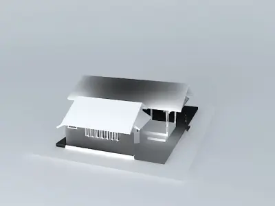 Lendah train station Free 3D model