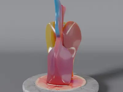 colorful culture  3D model