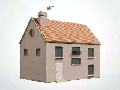 small house Free 3D model