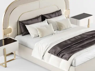 Capital Collection EDEN Bed 3D model
