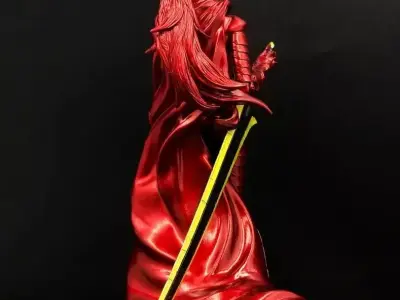 Blood-Red Commander Igris - Solo Leveling Anime Figure 3D model