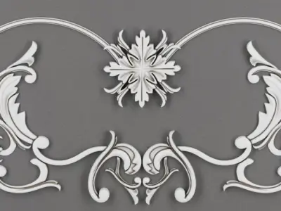 Sahra Wall Modeling 01 Low-poly 3D model