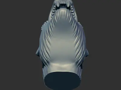 Wolf Pendant 14087 3D print model