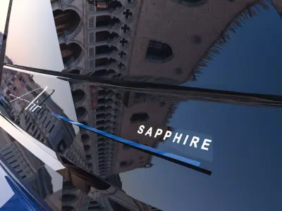 2026 Lucid Air Sapphire 3D model