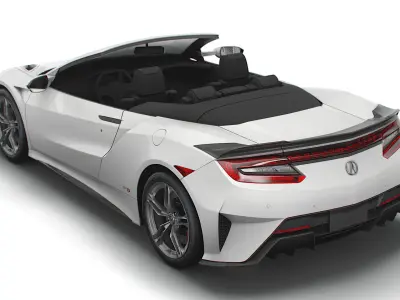 Acura NSX Type S Cabrio 2022 3D model
