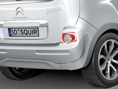 Citroen C3 Picasso 2013 3D model
