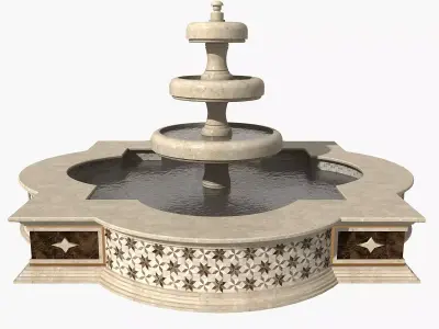 Fountain 05 3D model