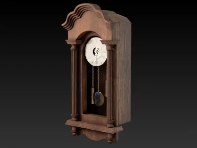 Old Clock 3D model