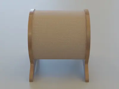 Cat Bed Scratcher 3D model